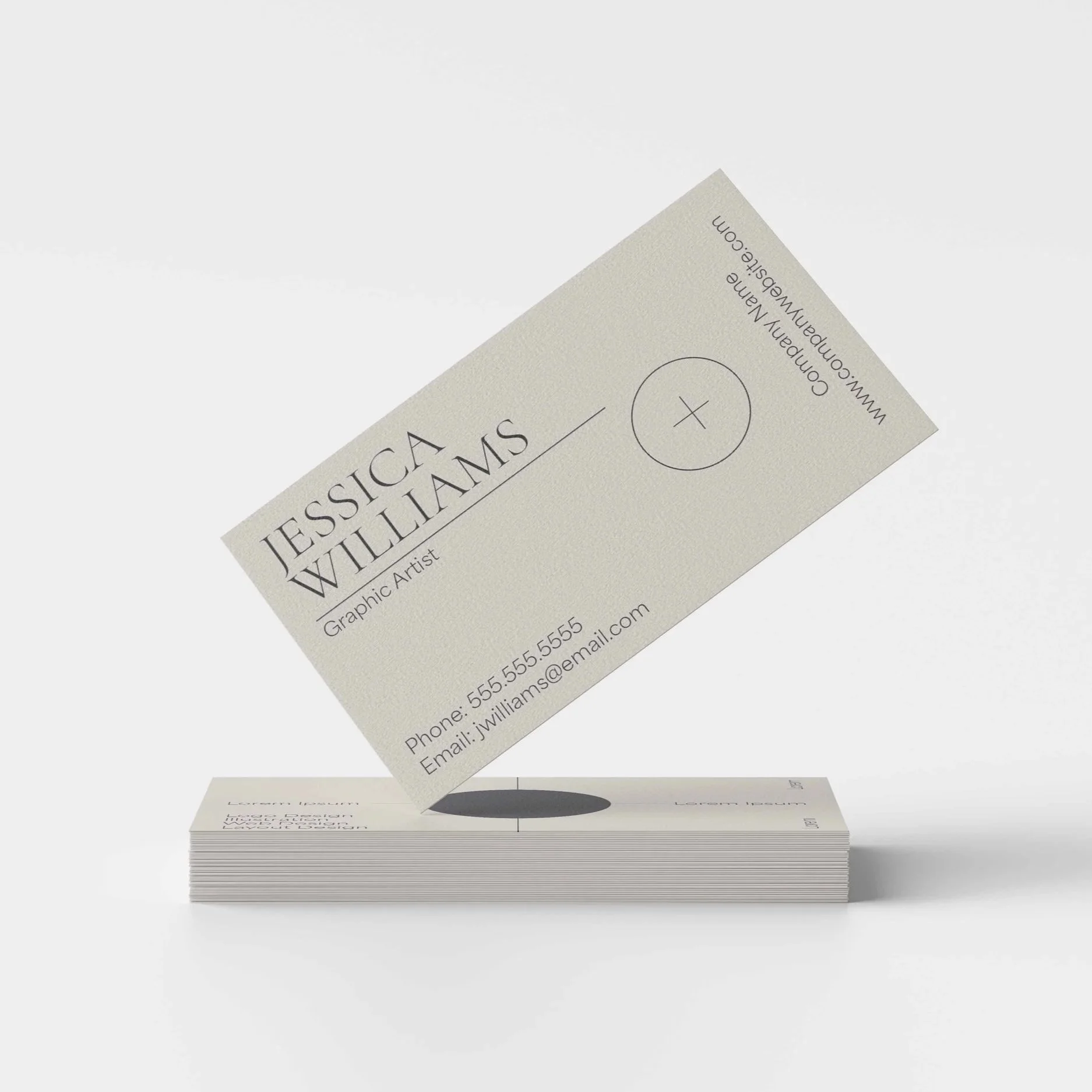 Business Card Design - Minimalist identity for boutique consulting firm