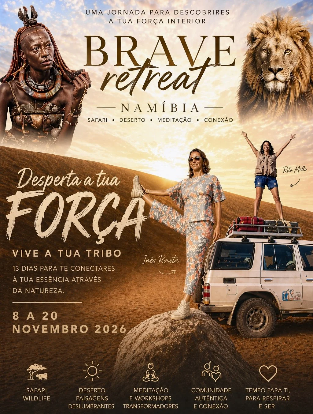 Brave Retreat Namíbia 