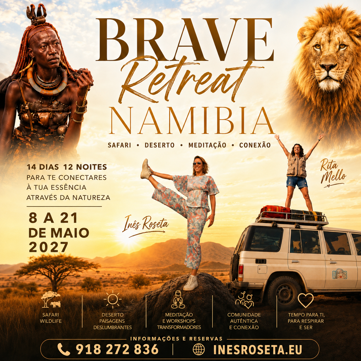 Brave Retreat Namíbia 