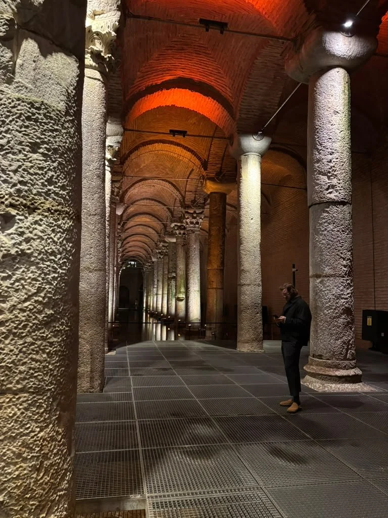 Byzantine cisterns in Istanbul 