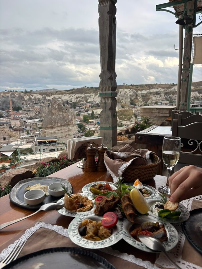 Wonderful lunch in Göreme