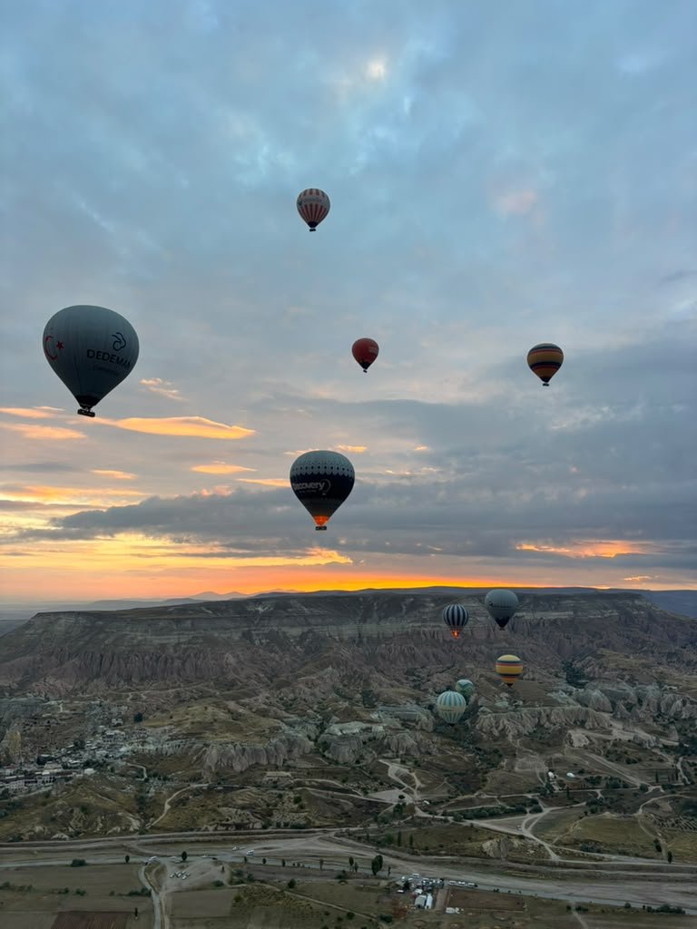 Sunrise over Göreme