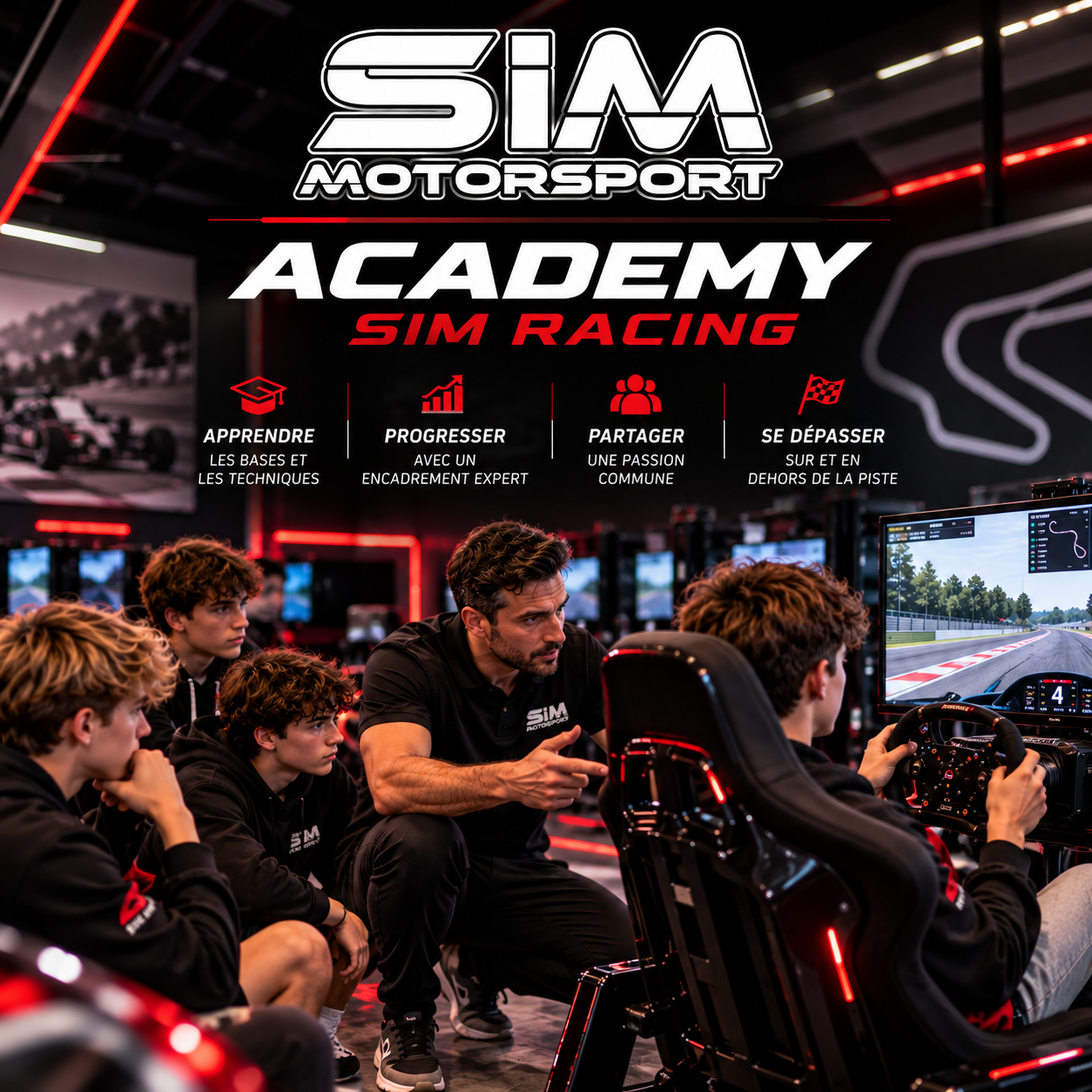 Académie Sim Racing Lundi 21 Décembre → Jeudi 24 Décembre