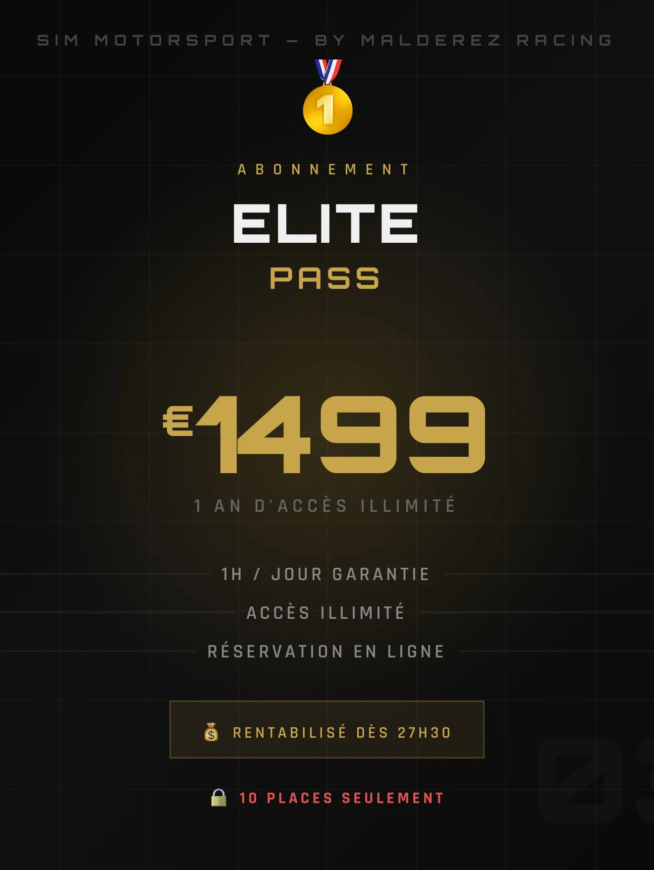 🥇 ELITE Pass 🥇- 365 Jours illimité