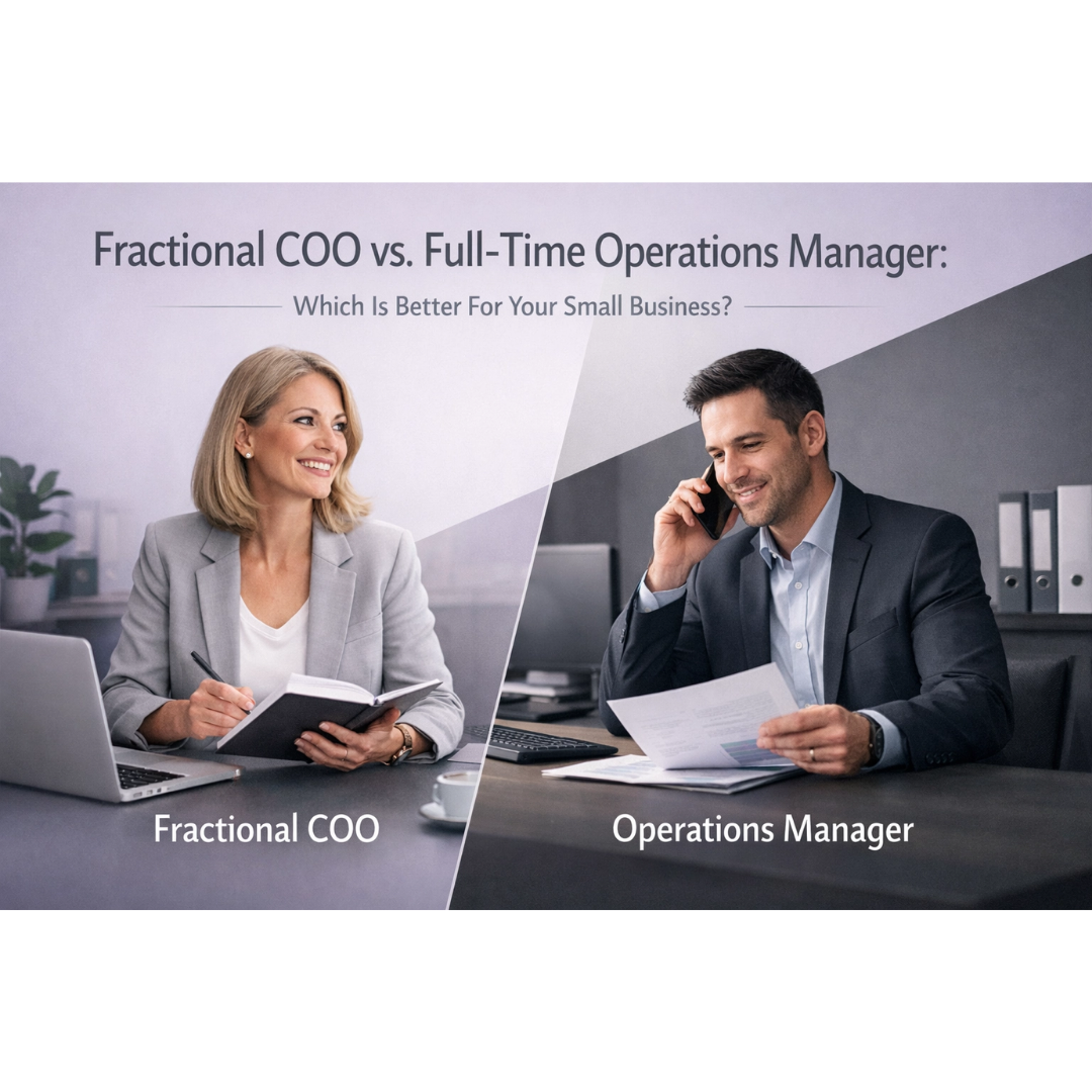 Fractional COO vs. Full-Time Operations Manager: Which Is Better For Your Small Business?