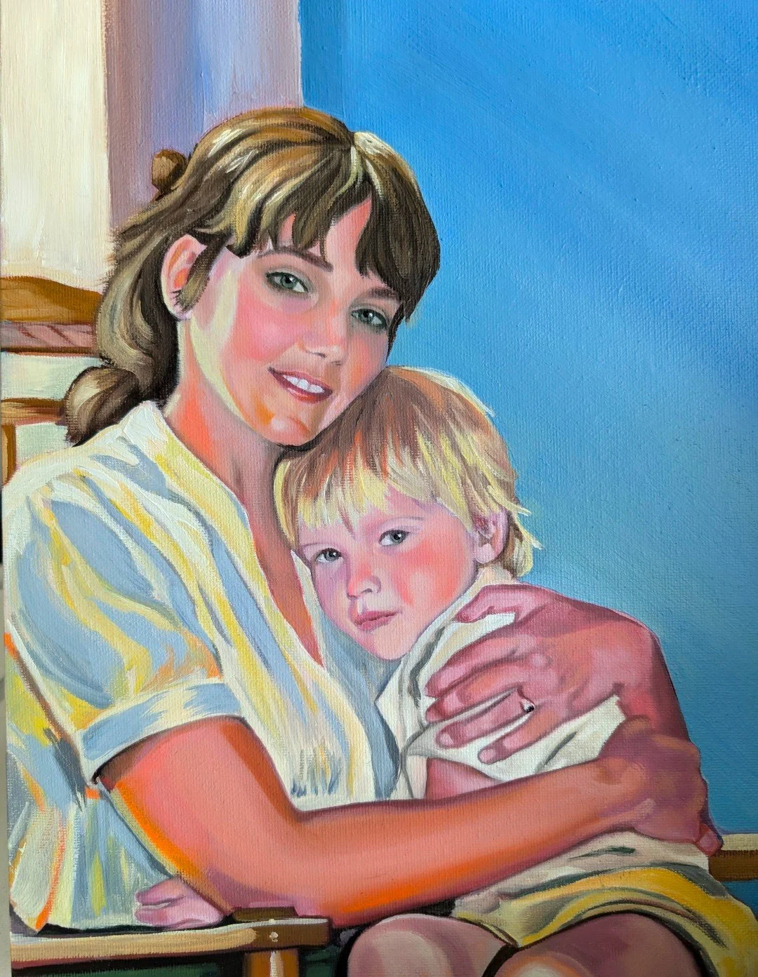 9" x 12" Oil on Premium Canvas Board, "Alex"  SOLD