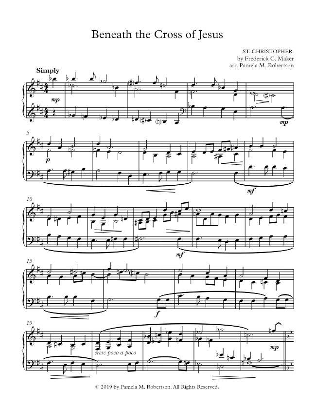 Beneath the Cross of Jesus