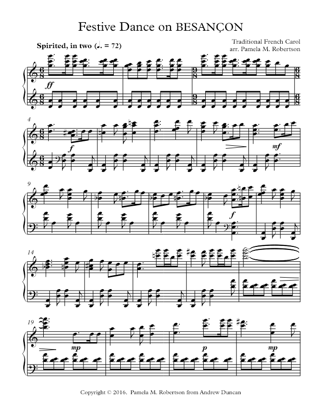 Festive Dance on BESANCON