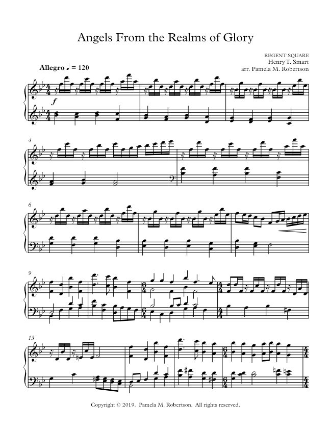 Angels From the Realms of Glory