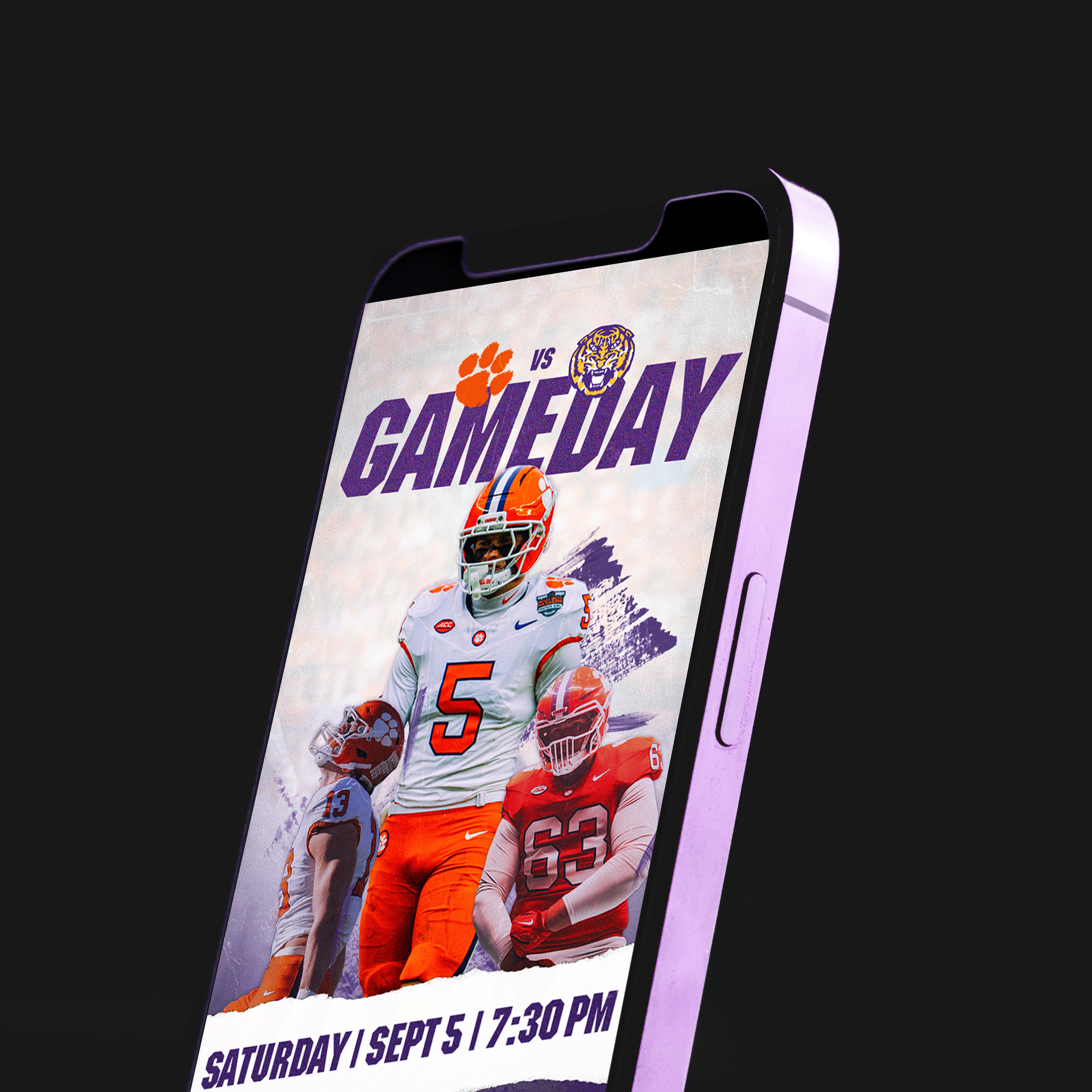 Ascend Football Social Media Design