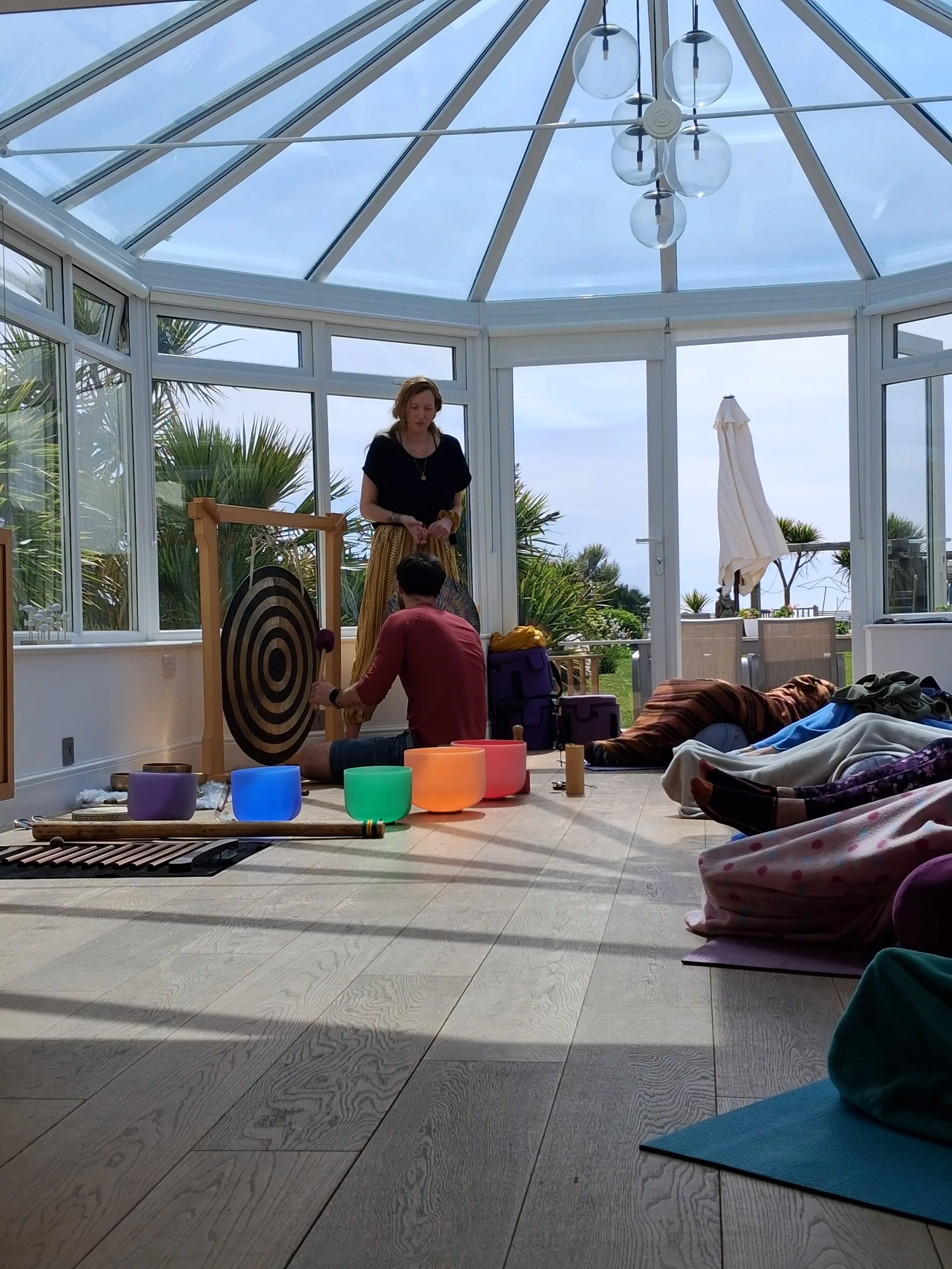HummingBird Sounds session at the Spring Retreat near Ferring