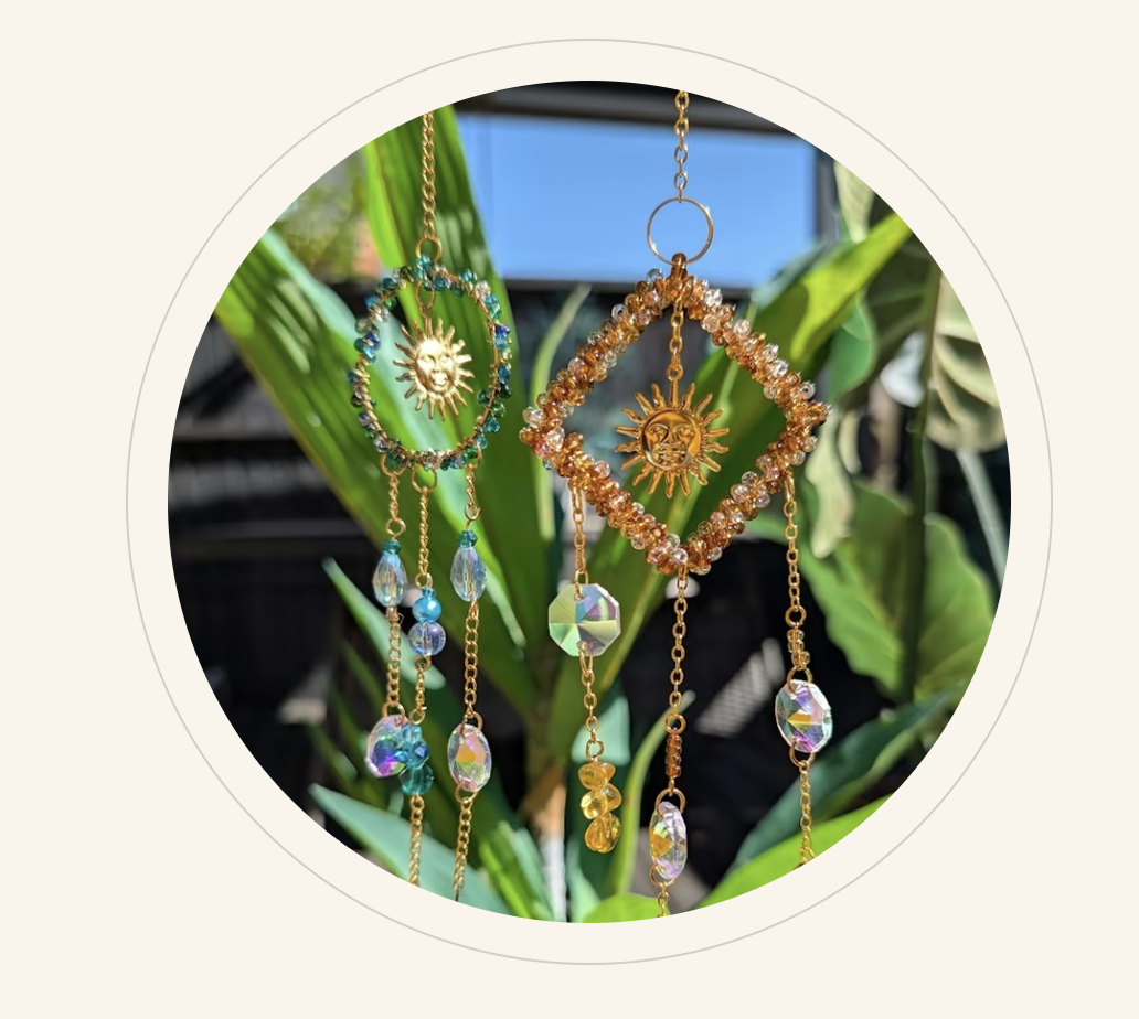 Create your own suncatcher on this Autumn Equinox retreat