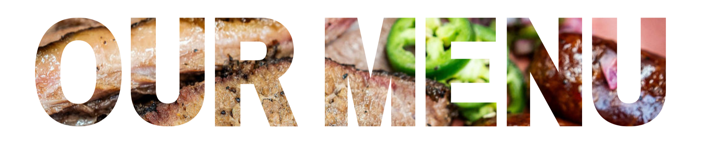 Close-up of grilled meat with green bell pepper slices and a glazed meatball.
