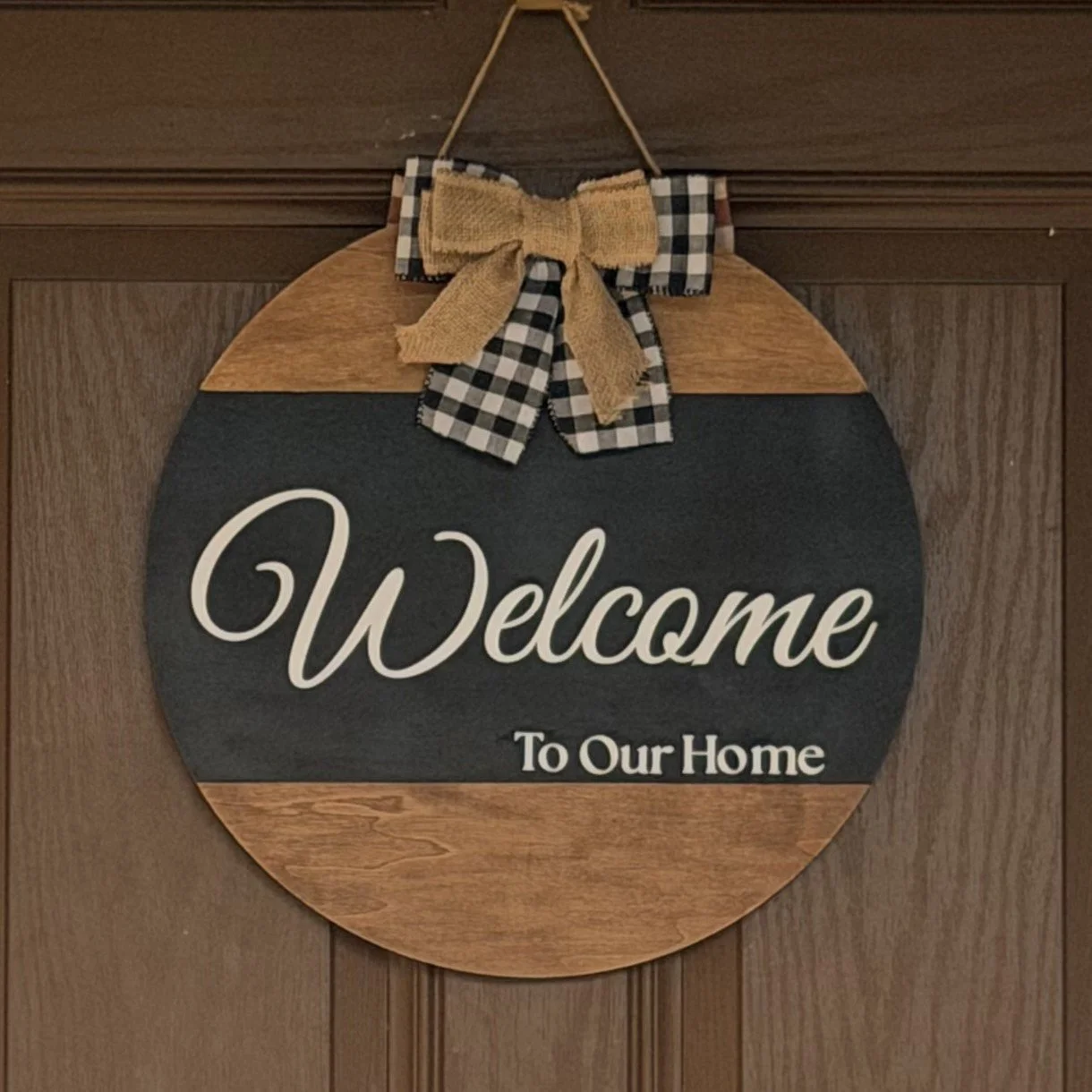 Welcome To Our Home Round.jpeg