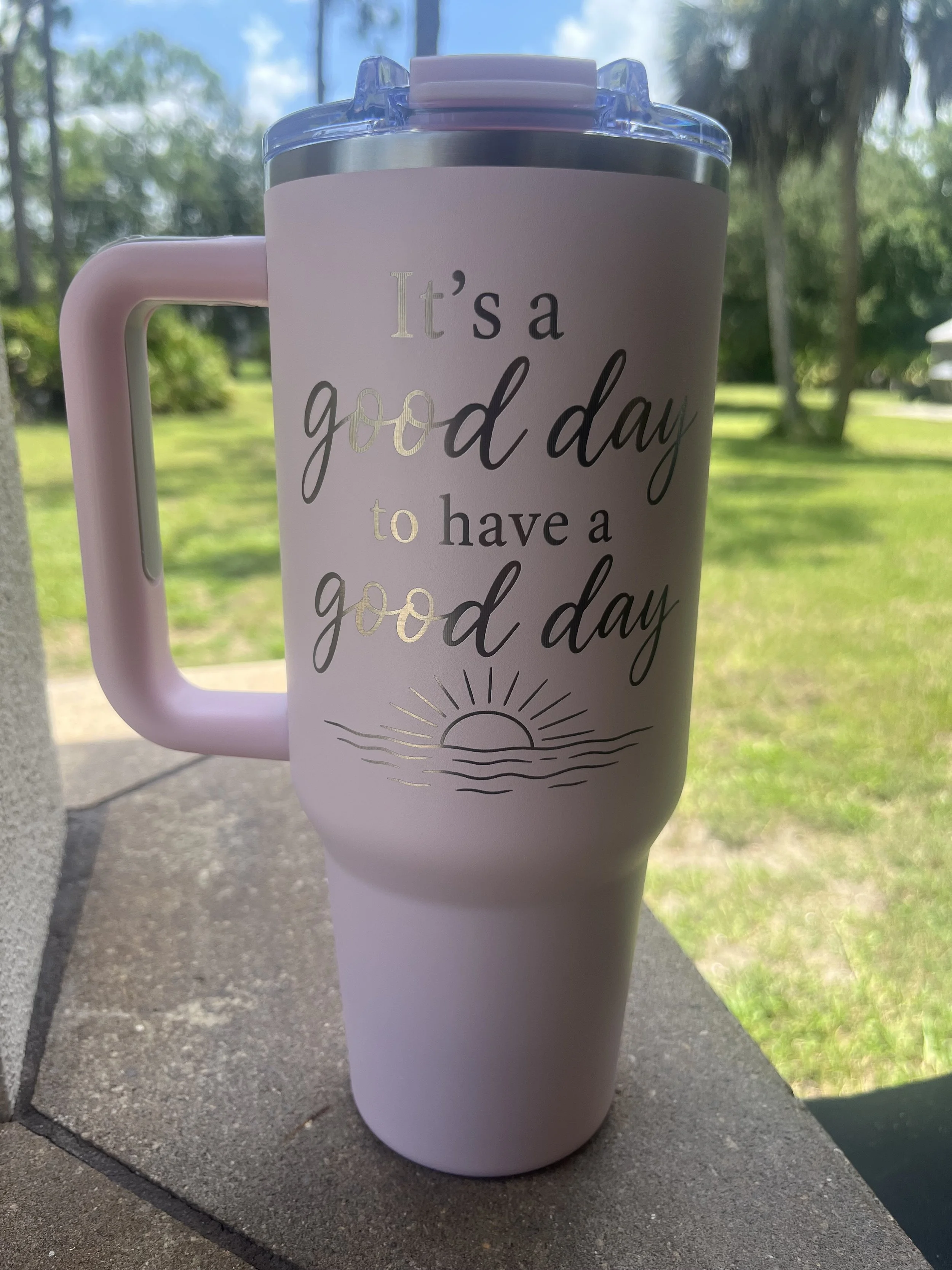 Personalized Laser-Engraved Tumblers
