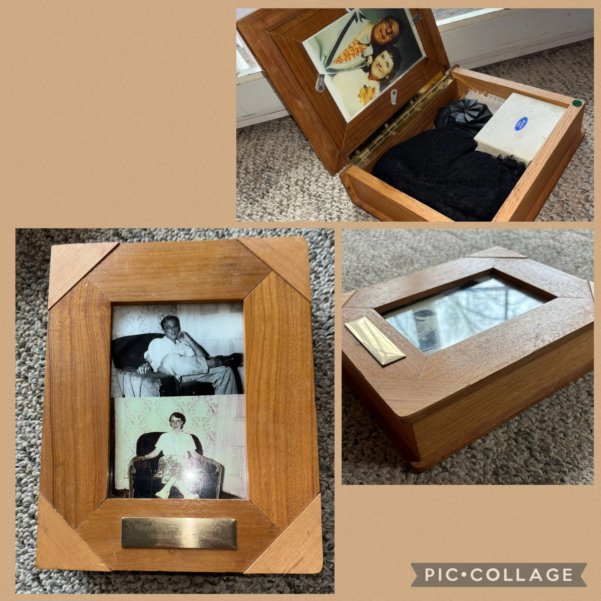 Picture Box (African Walnut/White Oak)