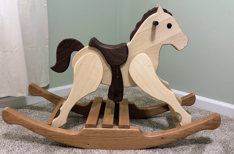 Rocking Horse (Maple/Walnut/Cherry)