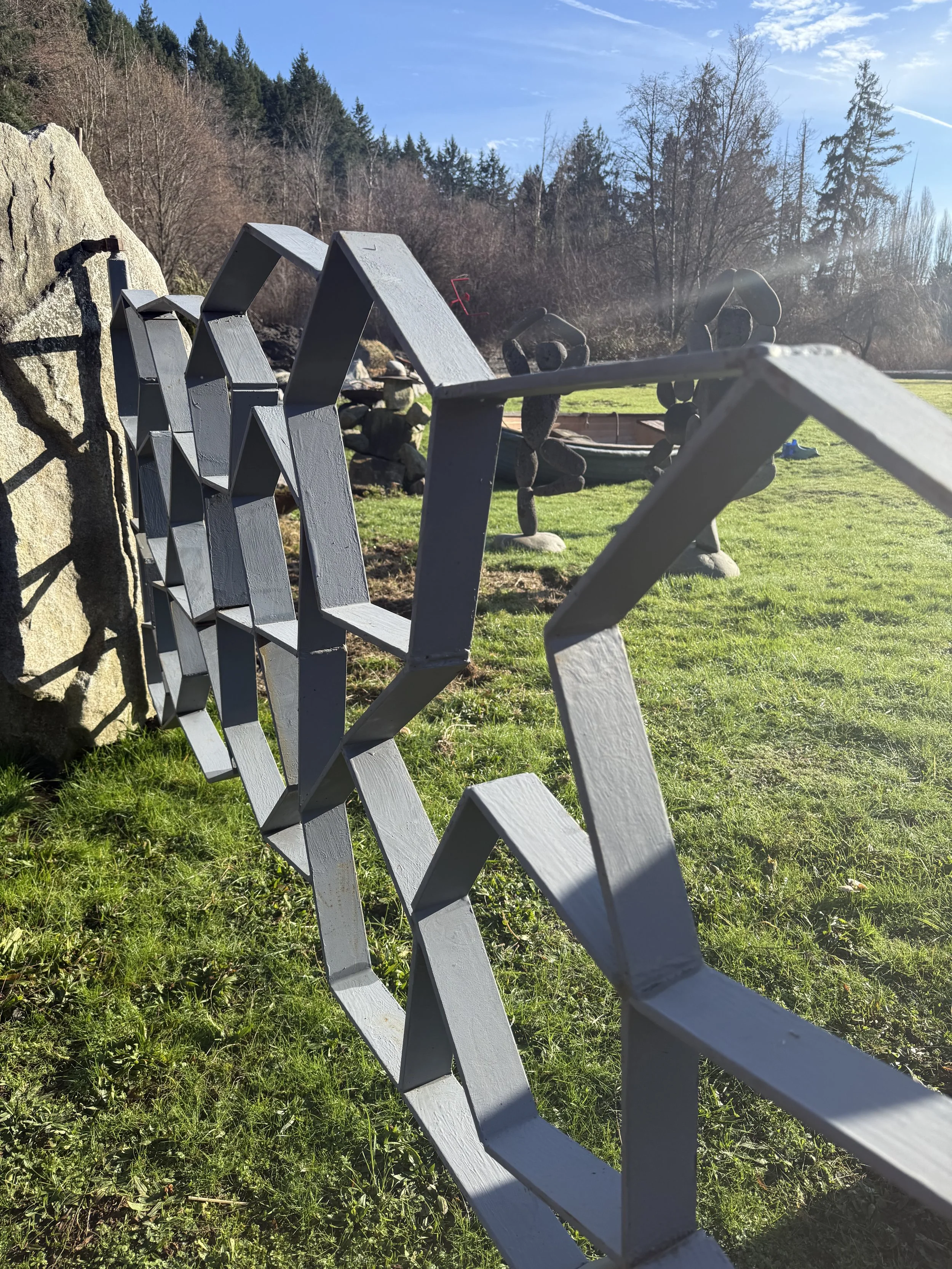 Stone and Steel Gate