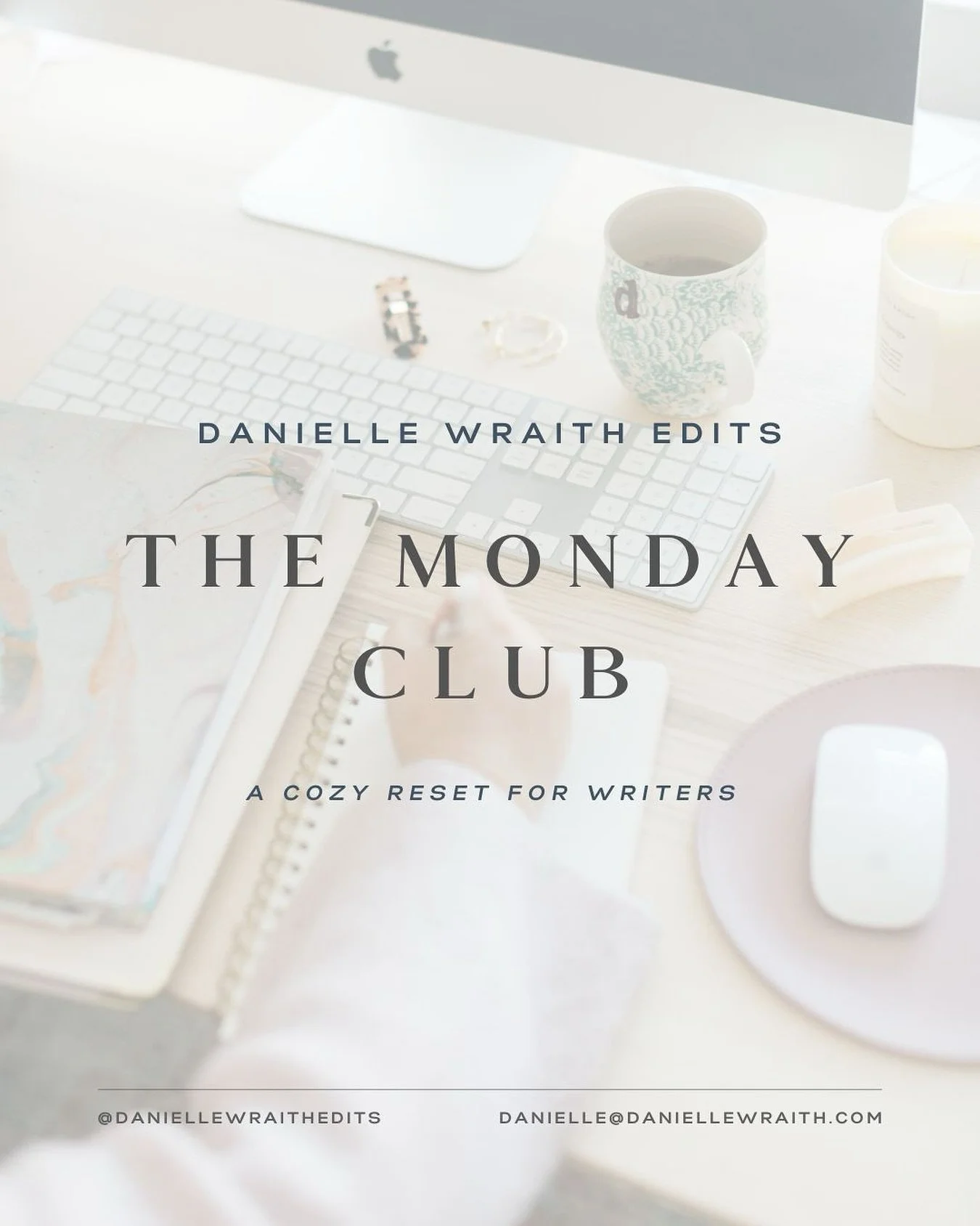Welcome to The Monday Club. A cozy reset for writers who need a gentle nudge to start the week.

✍️ You don&rsquo;t need to feel inspired to start writing today.
The truth is, most of writing isn&rsquo;t about feeling ready. It&rsquo;s about showing 