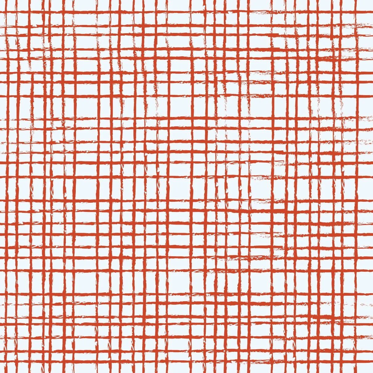 Sketchy Red Plaid