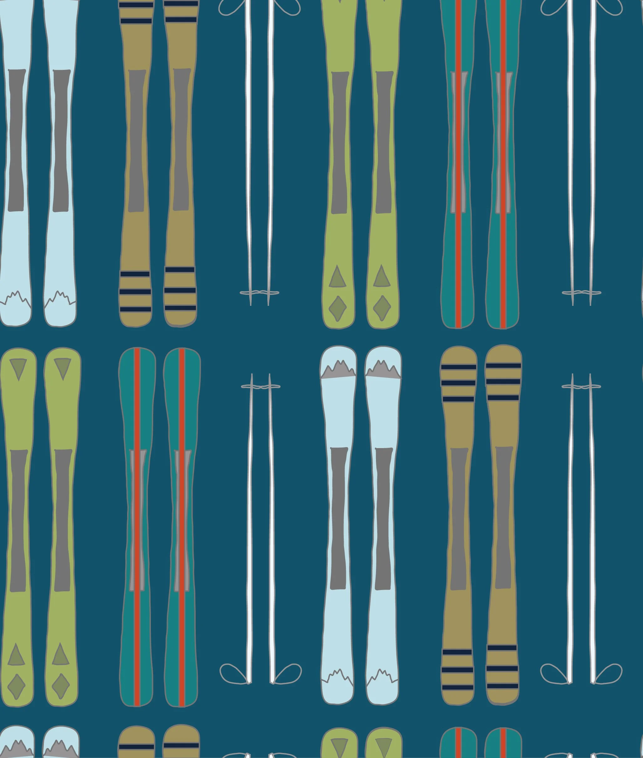 Ski Stripes