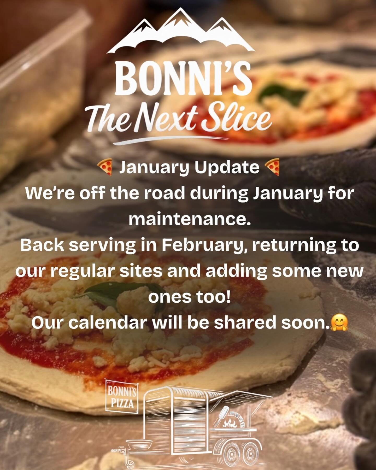 We&rsquo;ve had a few messages asking where we are this month!

We&rsquo;re taking some time off the road to carry out maintenance and get everything ready for the year ahead.

We&rsquo;ll be back on the road in February, returning to our regular sit