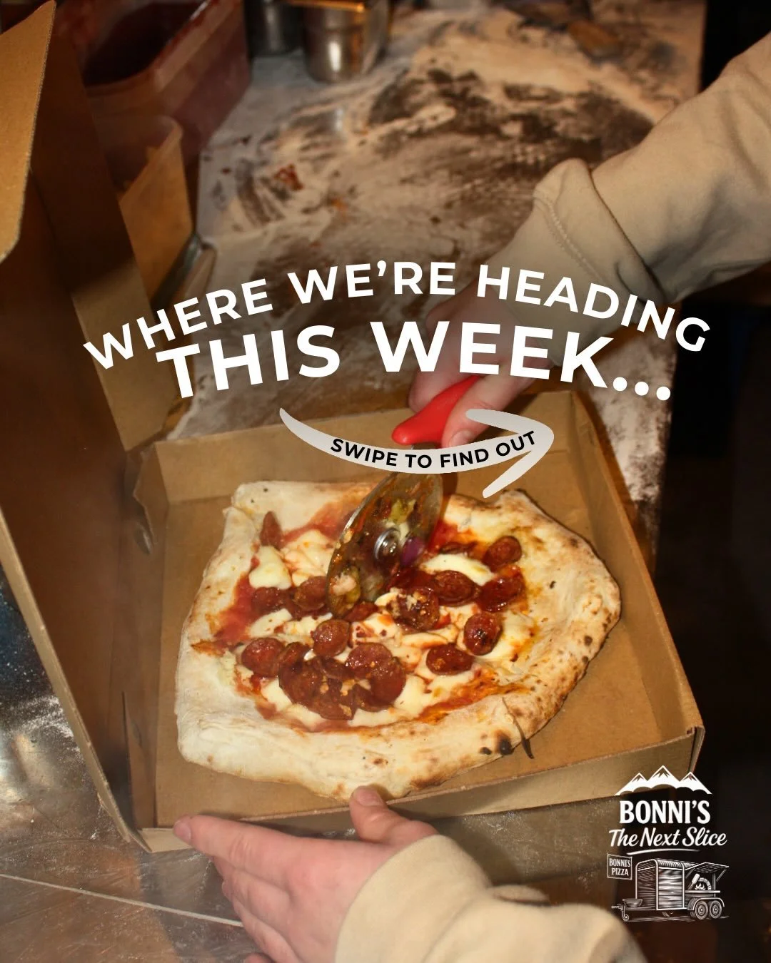 Where we are heading this week! 

📍 Tue: Mynydd Mostyn Dairy 
📍 Wed: Alf Jones Cycles, Gresford &amp; Rhydymwyn Service Station 
📍 Thu: The Salusbury, Tremeirchion &amp; The Crown, Trelawnyd 
📍 Fri: Caerwys Town Square &amp; Northop Cricket 
Club