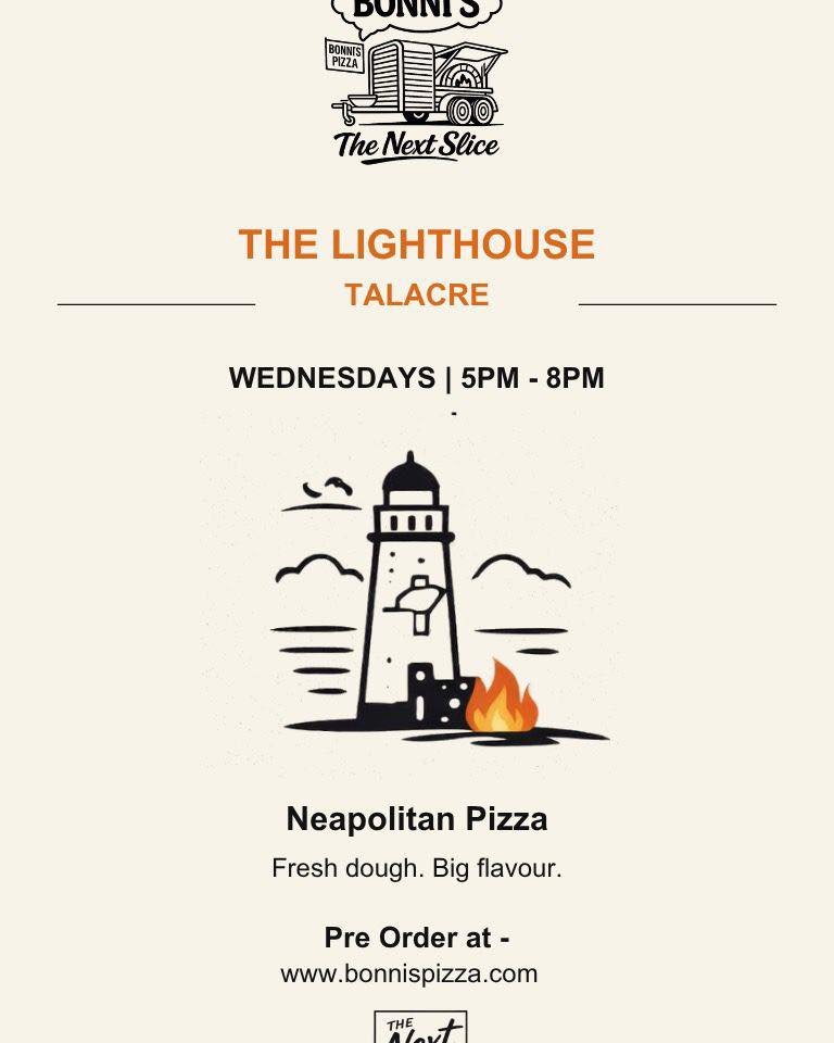 Starting at The Lighthouse today. Happy to be at the sea!
🍕🍕 #bonnis #pizza #bonnispizza #localbusiness #support #pub #PizzaLovers #thelighthouse