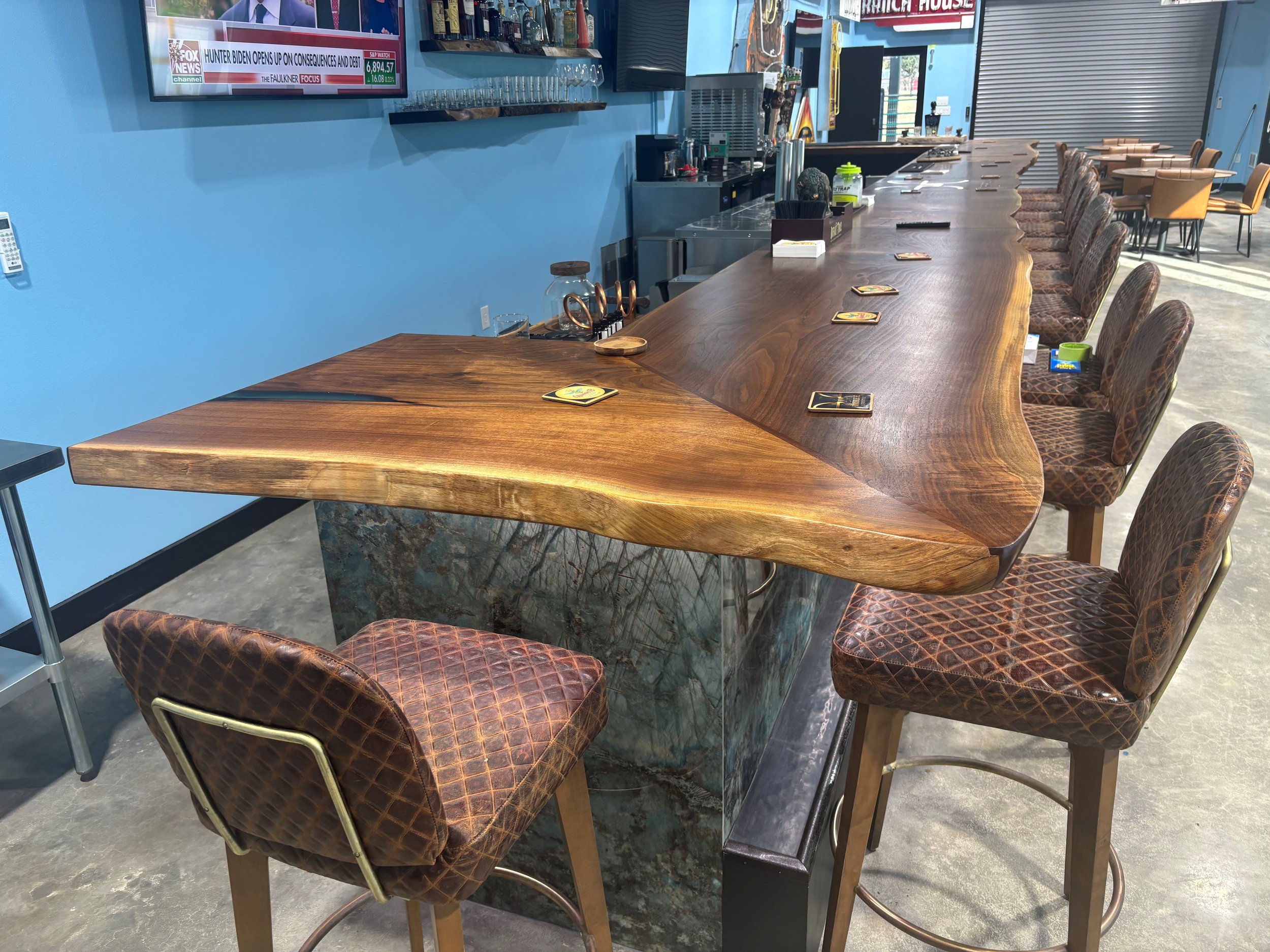 Black Walnut Bar Top
