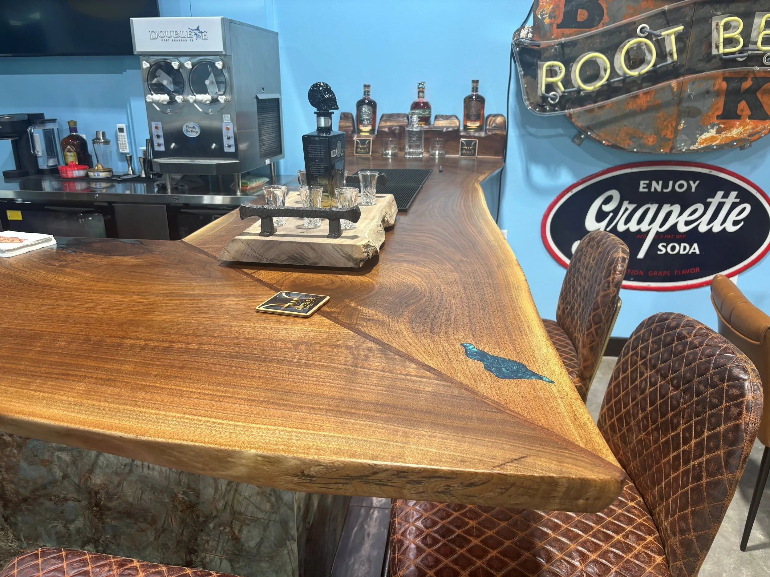Black Walnut Bar Top