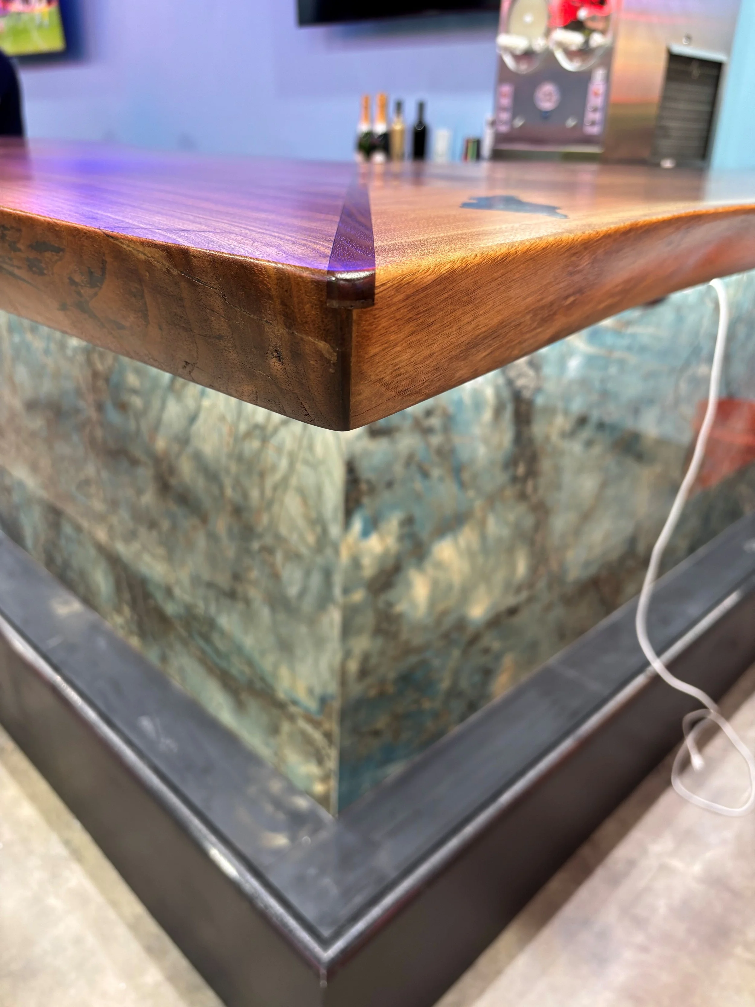 Black Walnut Bar Top