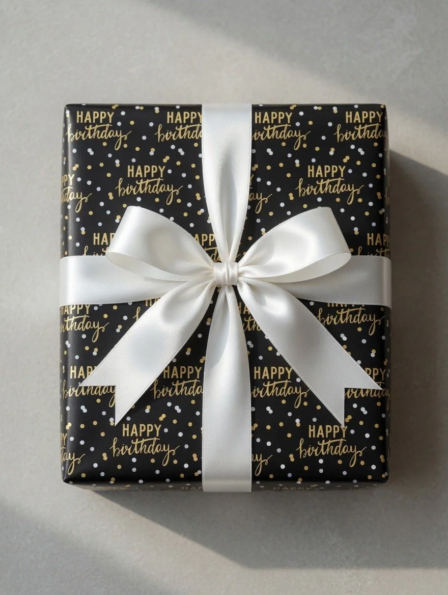 Gold Birthday Reversible