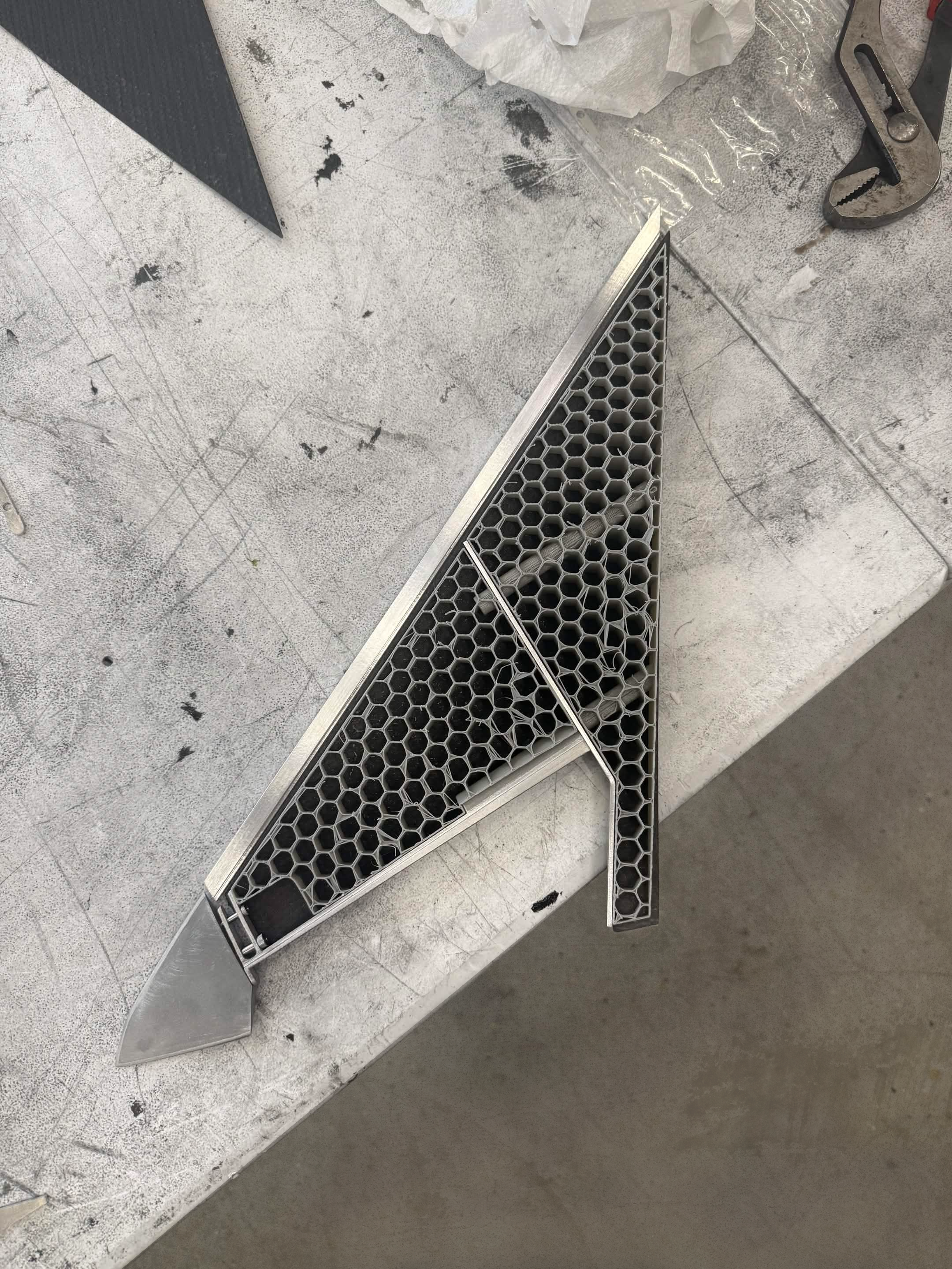 Wing fully assembled