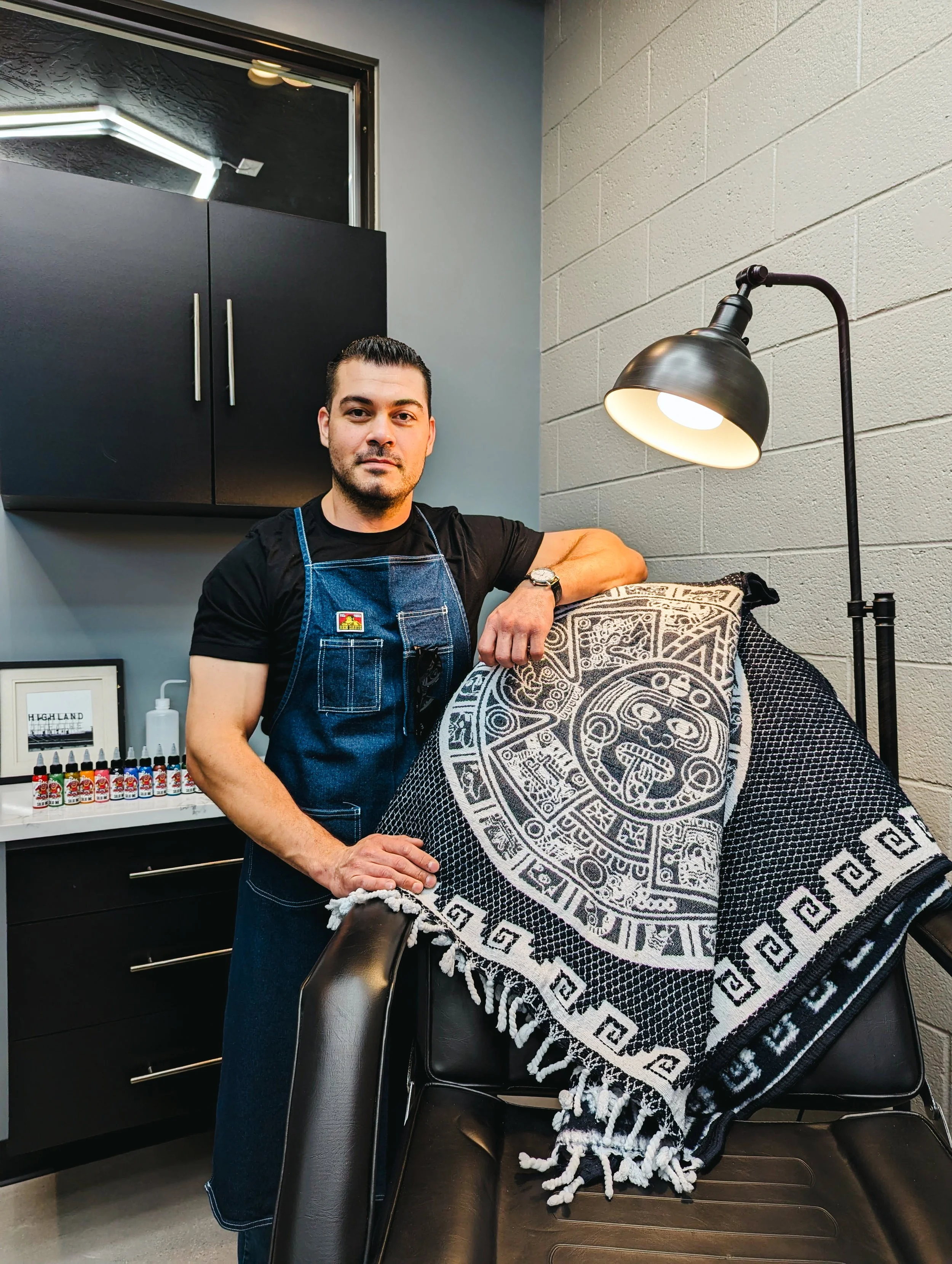 Tattoo artist Felipe Nuno from Sacred Ink Tattoo located in St George Utah