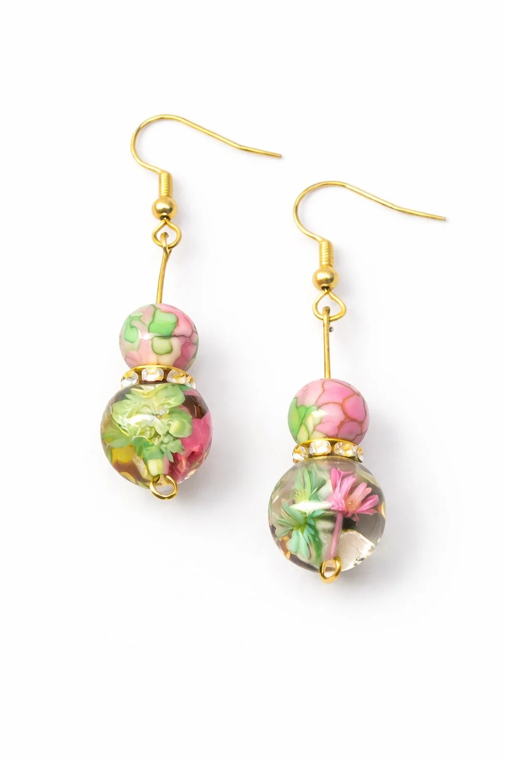 Floral Bead Dangles