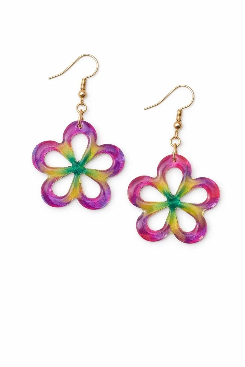 Colorburst Bloom Earrings