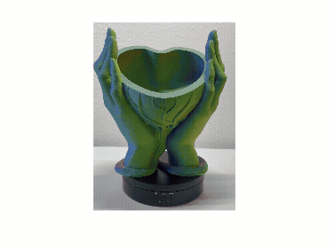 Cradled Heart Planter