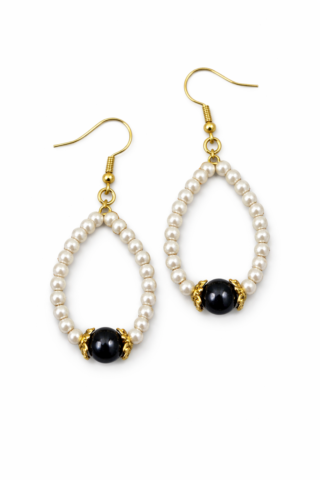 Elegant Teardrop Pearl Earrings