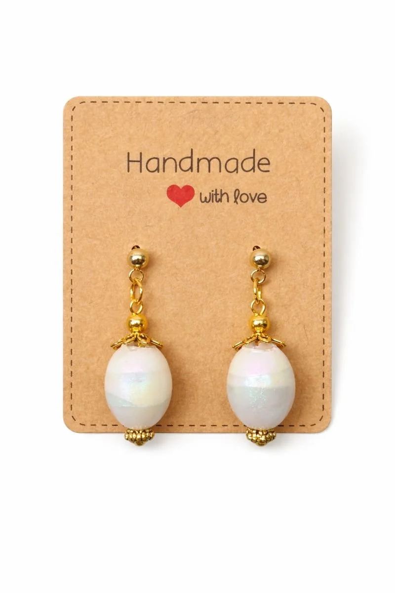 Winter Glow Drop Earrings