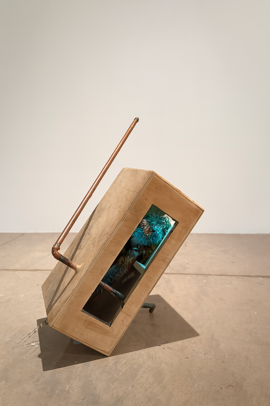 Merc 80 (Pattern Set 98) Copper pipe, boom box, light bulb, pheasant, 28x31x31, 2025