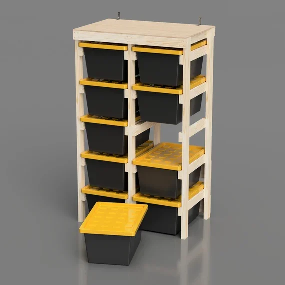 Storage Rack for Totes