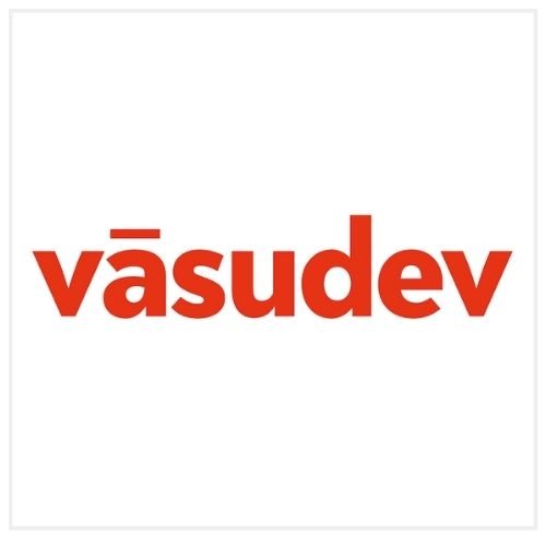 Red text spelling 'yäşdev' on a white background.
