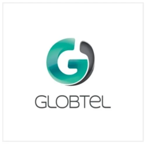 Globelet logo with a stylized letter G and the word 'GLOBTEL' underneath.