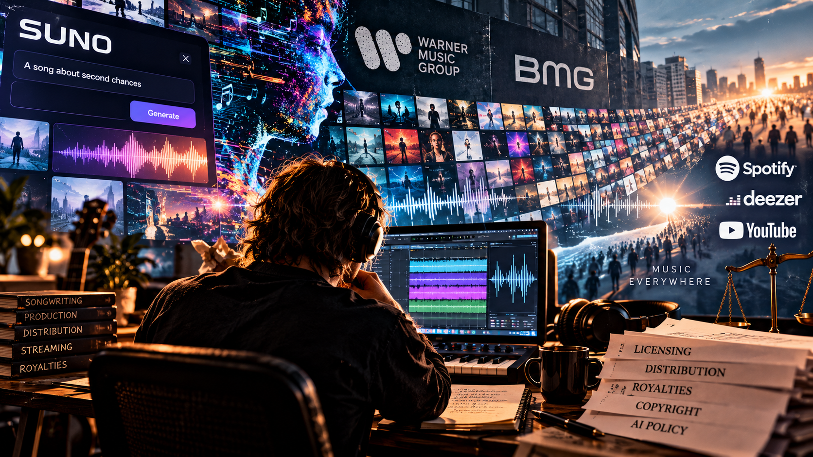 AI Made Music Easier to Create. Did It Make It Any Easier to Earn a Living?