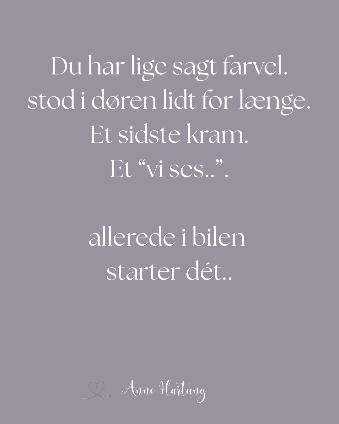 N&aring;r savn bliver til tvivl i voksen-ugen ⤵️

Hvis du genkender dig i mine ord, m&aelig;rker du m&aring;ske ogs&aring;, at det SLIDER p&aring; dig og jer 
Og &aelig;rligt man kan ogs&aring; blive pissssse frustreret over at have det s&aring;dan 
