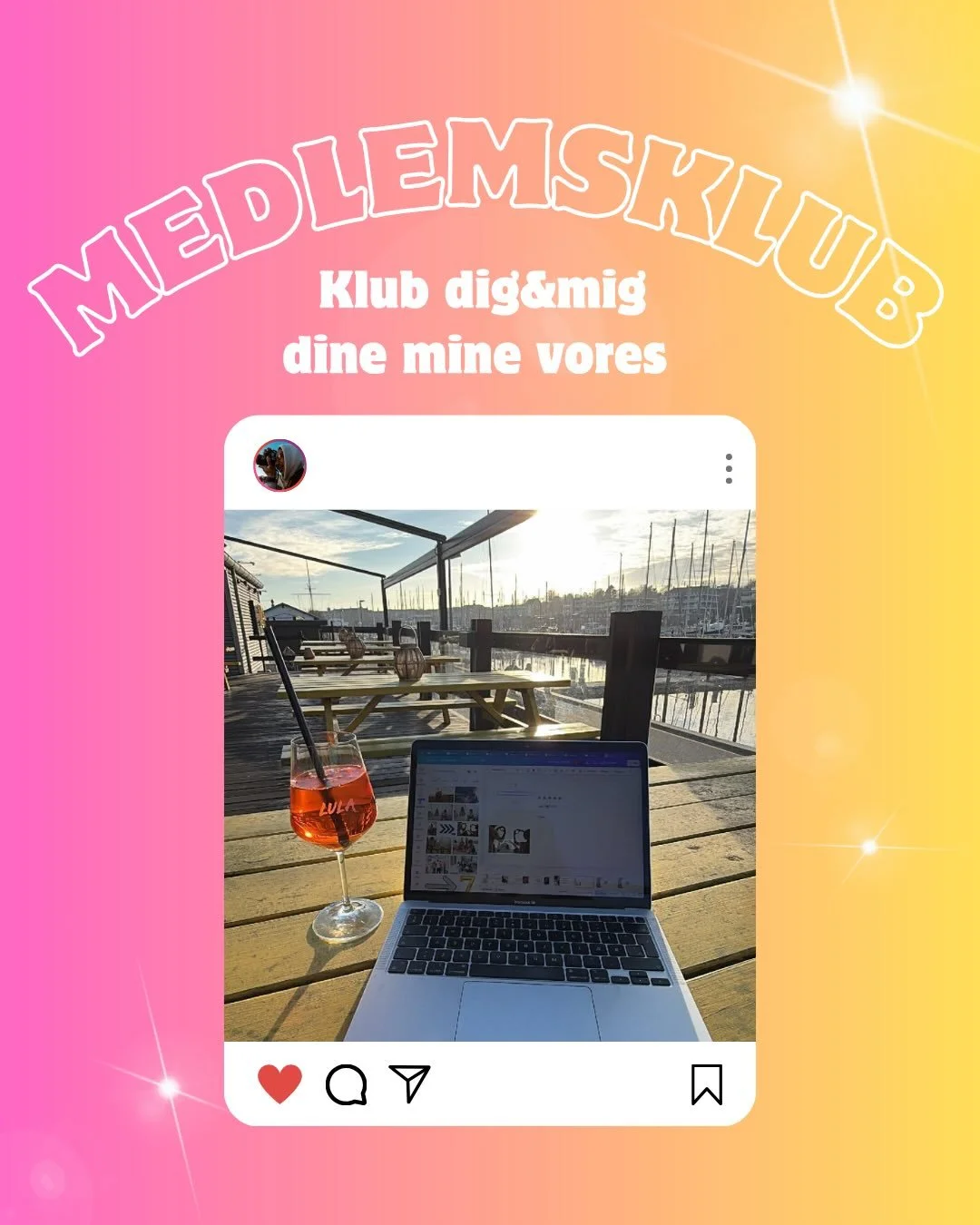 🥁 venner det bliver 

✨sjovt
✨r&oslash;rende 
✨n&aelig;rv&aelig;rende 
✨klogt 
✨opl&oslash;ftende 
✨ k&aelig;rligt 
✨ &aelig;rligt
✨ selvomsorg-ligt hvis det var et ord 
✨magisk

Det bliver skulder mod skulder 
Du er ikke alene 
Vi HAR dig 

Det bli