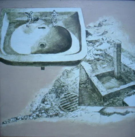 Convergence A,1974, Oil on canvas, 49 1/4 x 49 1/4 inches (125 x 125 cm)