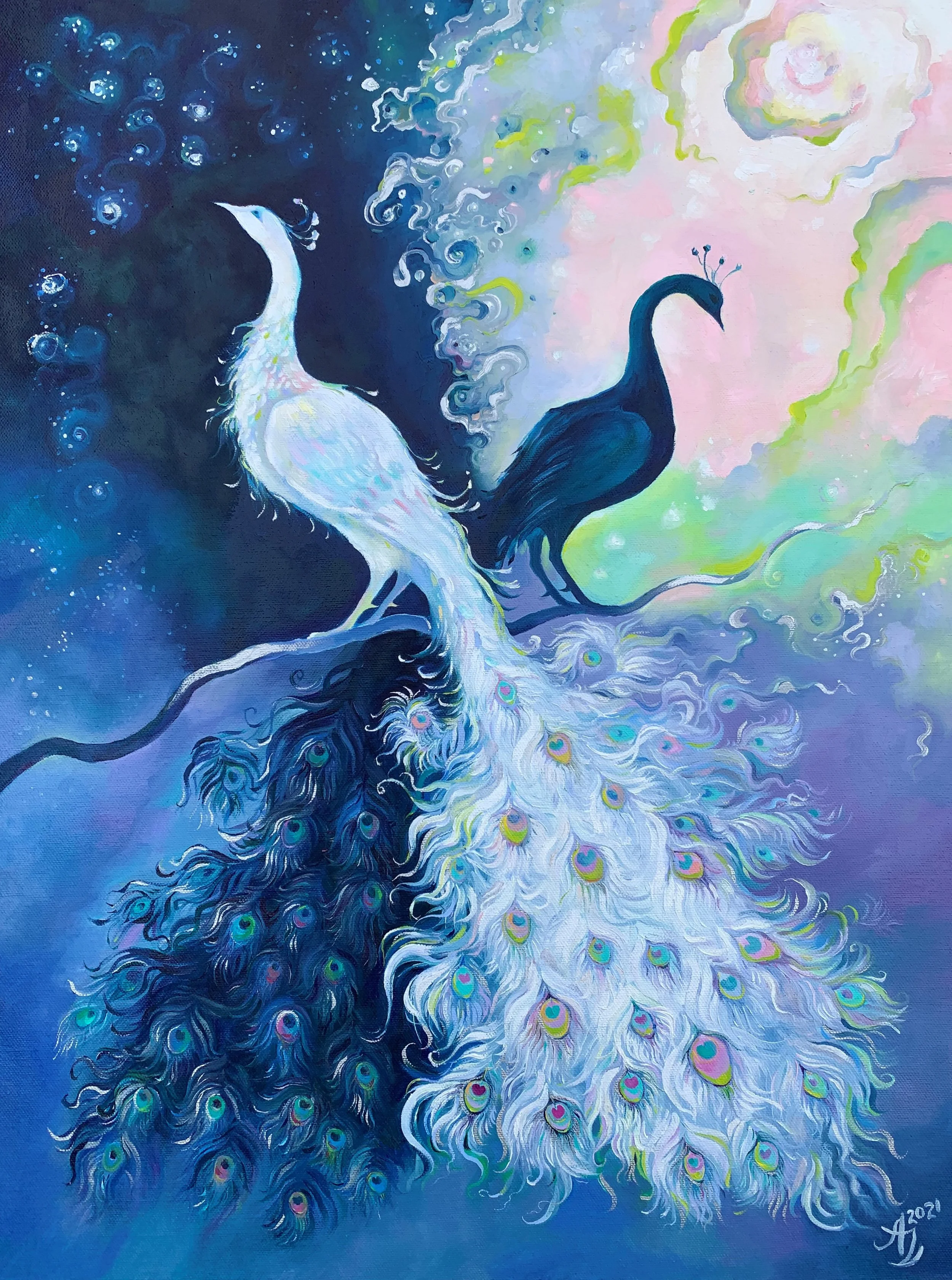 Two Sides 
18 x 24 in