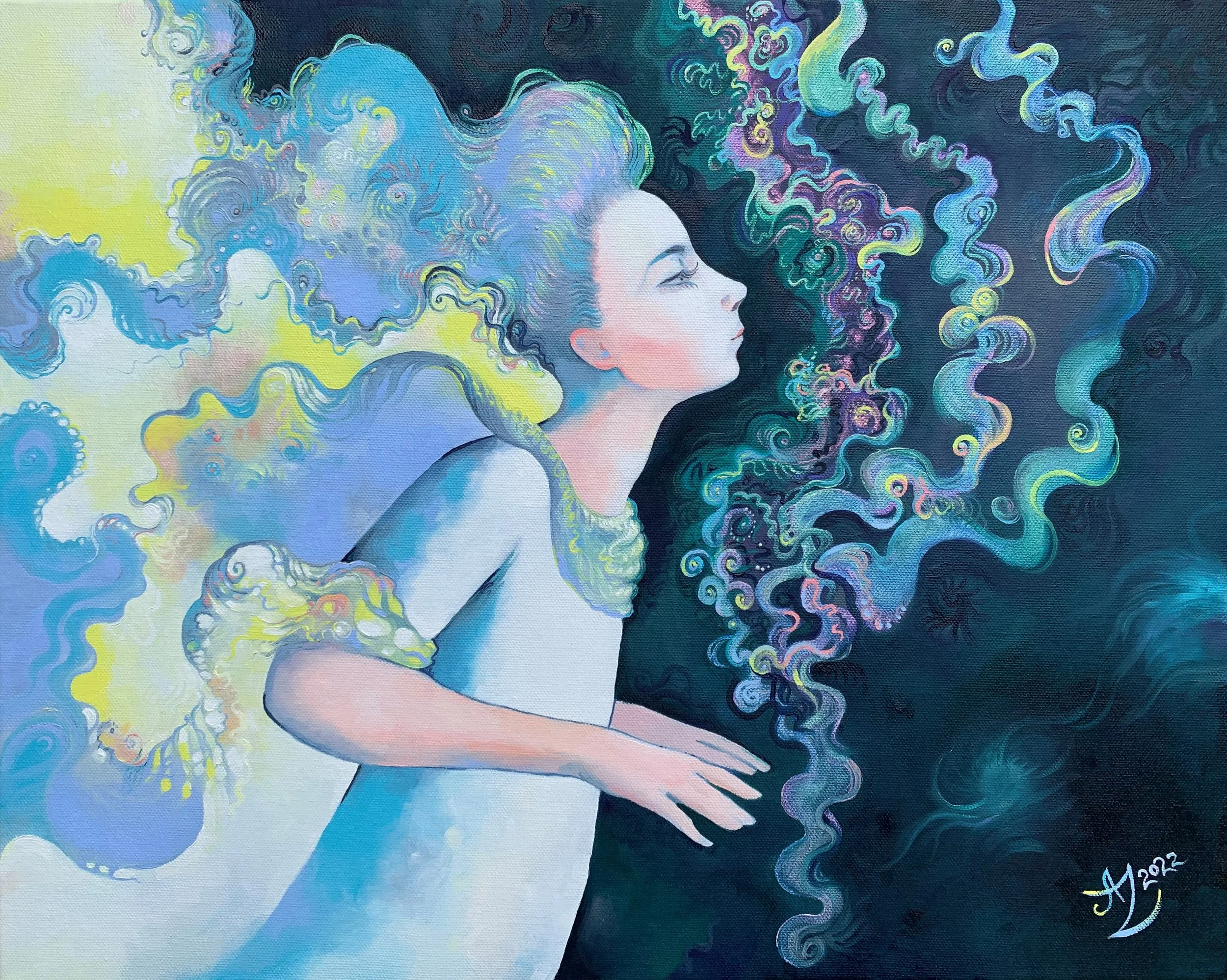 Toward the Unknown, 20 x 16