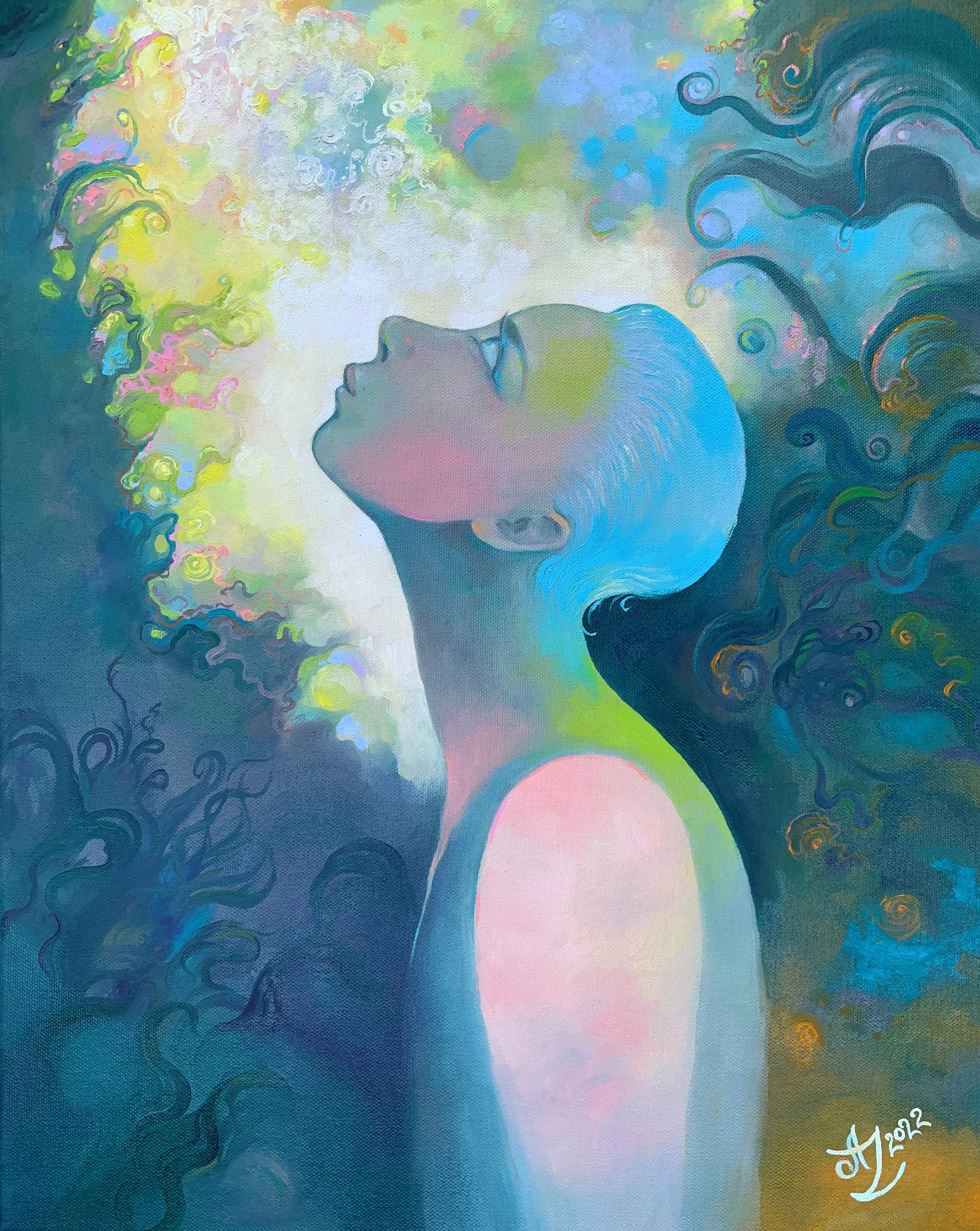 Where is Everyone, 16 x 20 in